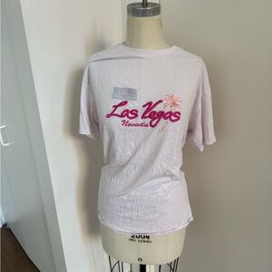 las vegas Pink T-Shirt size large